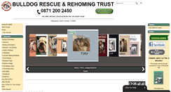 Desktop Screenshot of bulldogrescue.org.uk